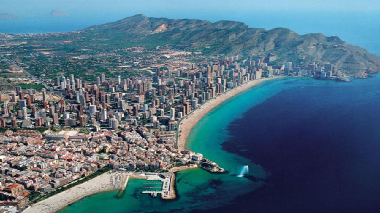 Ferienwohnung Disponible En Abril-Wifi-3Hab, 6 Pers, -Piscina, Aire Acondi-Parking Opcionable Extra Benidorm Exterior foto