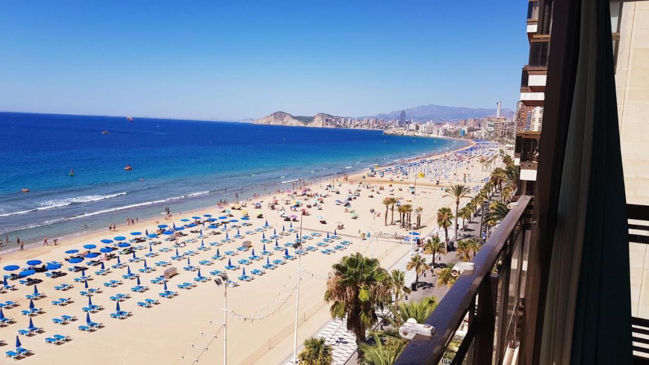 Ferienwohnung Disponible En Abril-Wifi-3Hab, 6 Pers, -Piscina, Aire Acondi-Parking Opcionable Extra Benidorm Exterior foto